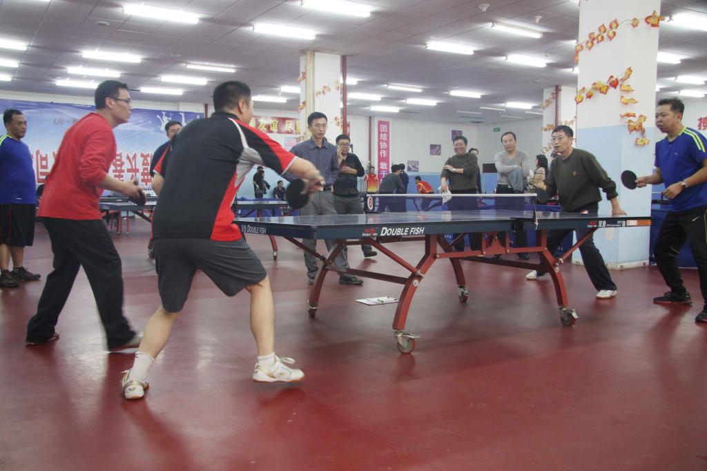 双打比赛现场(摄影:鞠佳宏)