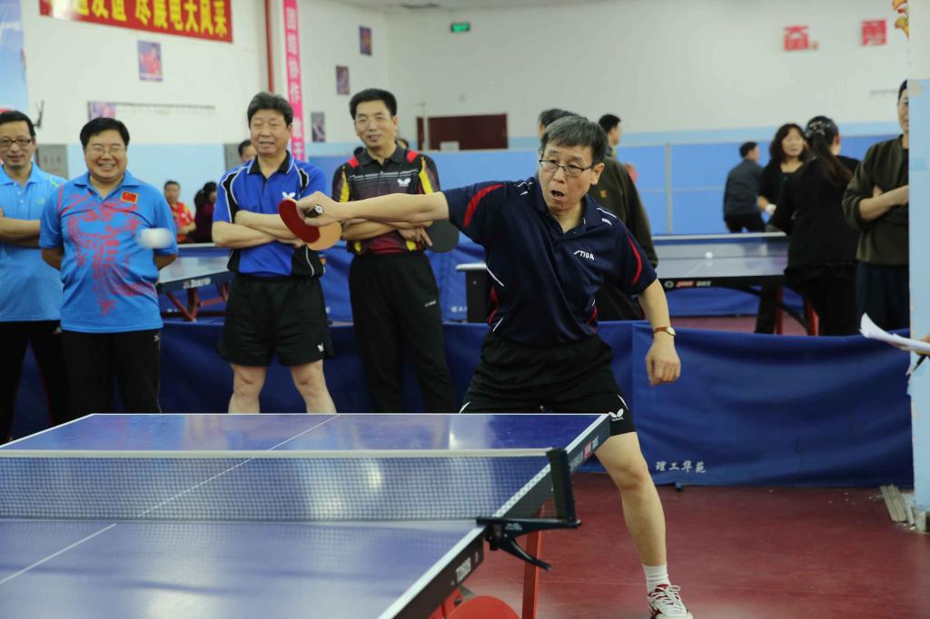 单打比赛现场(摄影:白璐)